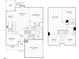 Detailed floorplan showcasing layout, including kitchen, bedrooms, living spaces, and garage at 40 Long Needle Ct, Youngsville, NC 27596