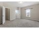 Bedroom with carpeted floors, and neutral walls at 4009 Banks Stone Dr, Raleigh, NC 27603