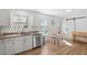 Charming kitchen with stainless appliances, granite counters and a breakfast nook at 506 W Gilbreath St, Graham, NC 27253