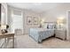 Cozy bedroom with a desk, soft carpet, and a full bed, perfect for relaxation at 508 Olivia Crossing Ct # 17, Four Oaks, NC 27524