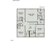 Second floor layout featuring bedrooms, owner's suite, bathrooms, loft, laundry, and storage at 508 Olivia Crossing Ct # 17, Four Oaks, NC 27524