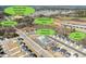 This overhead shot shows the many amenities this neighborhood has to offer at 612 Jasmine St, Wendell, NC 27591