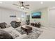 Comfortable living room featuring neutral tones, stylish decor, and ample natural light at 612 Jasmine St, Wendell, NC 27591