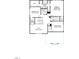 Detailed floor plan showing layout of the second floor with bedrooms, bathrooms, and loft at 842 Magnolia Acres Ln, Fuquay Varina, NC 27526