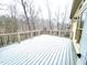Spacious deck with railing overlooking backyard at 98102 Drummond, Chapel Hill, NC 27517