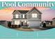 Charming two-story home with a manicured front yard and an attached two-car garage in a pool community at 109 Perignon Dr, Princeton, NC 27569