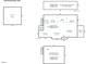 Floor plan of the farmhouse with dimensions and layout details at 2609 Pleasant Hill Liberty Rd, Liberty, NC 27298