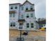 Exterior view of home under construction highlighting window placement and future architectural style at 304 Chesapeak Commons St # 146, Garner, NC 27529