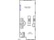 Detailed floorplan showcasing the Gathering room, stairs, kitchen, eat-in, and powder room at 304 Chesapeak Commons St # 146, Garner, NC 27529