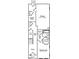 Detailed first floor floorplan showcasing the entryway, hall, bathroom, garage, and bedroom 3 at 304 Chesapeak Commons St # 146, Garner, NC 27529