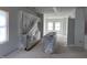 Spacious, unfinished kitchen with central island and many windows at 304 Chesapeak Commons St # 146, Garner, NC 27529