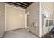 This covered patio provides a comfortable space for outdoor relaxation and entertaining at 711 Keystone Park Dr # 51, Morrisville, NC 27560