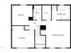 Detailed second floor plan featuring bedrooms, bathrooms, walk-in closet, hall, and open to below area at 1009 Bittbourg Ln, Wendell, NC 27591