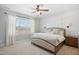 Bright and airy bedroom with a large window and a comfortable bed at 140 Big Barn Dr, Wendell, NC 27591