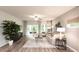 Inviting living room with large windows, stylish furnishings, and a cozy ambiance at 2019 Cherry Creek Rd, Haw River, NC 27258