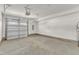 Clean, spacious garage with a modern door and ample room for parking and storage at 507 Gateway Townes Blvd, Wake Forest, NC 27587