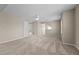 Bright bonus room with carpet flooring, ceiling fan, and lots of space at 714 Fairway Dr, Mebane, NC 27302