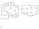 A floor plan illustration shows the layout of a home, indicating room sizes and arrangements for easy visualization at 714 Fairway Dr, Mebane, NC 27302