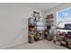 Bedroom with full wall of shelving at 905 Arnold Place Dr, Fuquay Varina, NC 27526