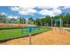 Playground in a new community with exercise equipment for homeowners to stay healthy and active at 1308 White Verona Way, Knightdale, NC 27545