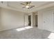 Spacious primary bedroom featuring a trey ceiling and ensuite bathroom at 1749 Daiquiri Turn, Sanford, NC 27332