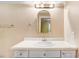 Bathroom featuring a sink and mirror with bright vanity lighting at 2867, 2851 Nc-210 & Galilee Hwy, Smithfield, NC 27577