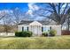 Charming single-story home with a covered front porch and neatly manicured front yard at 2867, 2851 Nc-210 & Galilee Hwy, Smithfield, NC 27577