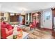 View of living room with ample seating and hardwood floors at 2867, 2851 Nc-210 & Galilee Hwy, Smithfield, NC 27577