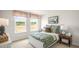 Bedroom with cozy decor, windows with beautiful views at 302 Umstead St, Sanford, NC 27330