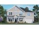 Inviting two-story home with classic architectural details and manicured lawn, a welcoming and picturesque residence at 302 Umstead St, Sanford, NC 27330
