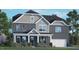 Stunning two-story brick home with a covered front porch and well-manicured lawn, creating an inviting curb appeal at 314 Umstead St, Sanford, NC 27330