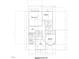 Second floor blueprint showcasing bedrooms, loft, office, and bathroom layout at 3701 Joyful Creek Trl, Zebulon, NC 27597