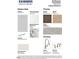 D.R. Horton Haywood Glen interior scheme 4 showcasing design elements for kitchen, bath, and flooring at 504 Lemon Daisy Ln, Knightdale, NC 27545