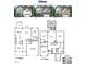 Detailed floor plan showcasing the layout of this 4-bedroom, 3-bath, 2-story home at 528 Lemon Daisy Ln, Knightdale, NC 27545