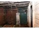 A water heater in the basement of the house at 1101 Sunset Ave, Rocky Mount, NC 27804