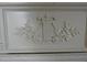 Close-up of decorative molding with lyre design at 1101 Sunset Ave, Rocky Mount, NC 27804