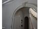 Ornate archway leads to foyer with curved staircase and doorway at 1101 Sunset Ave, Rocky Mount, NC 27804