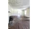 Spacious living room with fireplace and hardwood floors at 1101 Sunset Ave, Rocky Mount, NC 27804