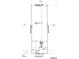 Diagram of the property lot showcasing its dimensions and placement of the home at 120 Gobbler Dr, Smithfield, NC 27577