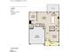 Open-concept first floor featuring a flex room, Gathering room, kitchen, and dining room at 127 Moonflower Ln # Homesite 257, Clayton, NC 27520