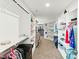 Bright walk-in closet with custom shelving and plenty of storage space at 158 Futrell Ridge Ct, Chapel Hill, NC 27517