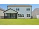 Spacious backyard with screened porch, providing ample room for outdoor activities at 167 S Harvest Ridge Way # Homesite 223, Wilson's Mills, NC 27520