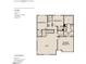 Second floor plan featuring three bedrooms, two bathrooms, a laundry room, a loft, and walk in closets at 167 S Harvest Ridge Way # Homesite 223, Wilson's Mills, NC 27520