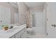 Full bathroom with tub, shower, vanity, and neutral decor at 3027 Maple Ave # D2, Burlington, NC 27215