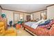 Bedroom features a large window and a cozy atmosphere at 3412 Hackney Ct, Raleigh, NC 27613
