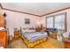 Bedroom featuring a large window and carpeted floor at 3412 Hackney Ct, Raleigh, NC 27613