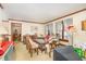 Open living room featuring a table and dining furniture at 3412 Hackney Ct, Raleigh, NC 27613