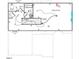 Floor plan featuring a bonus room, bathroom, and attic access at 412 Marthas View Way Way, Wake Forest, NC 27587