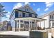 Charming two-story home featuring a covered porch and stylish exterior at 5904 River Lake Cir, Raleigh, NC 27604