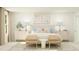 Serene main bedroom with neutral tones, decorative pillows, and matching nightstands at 601 Morning Light Dr, Angier, NC 27501